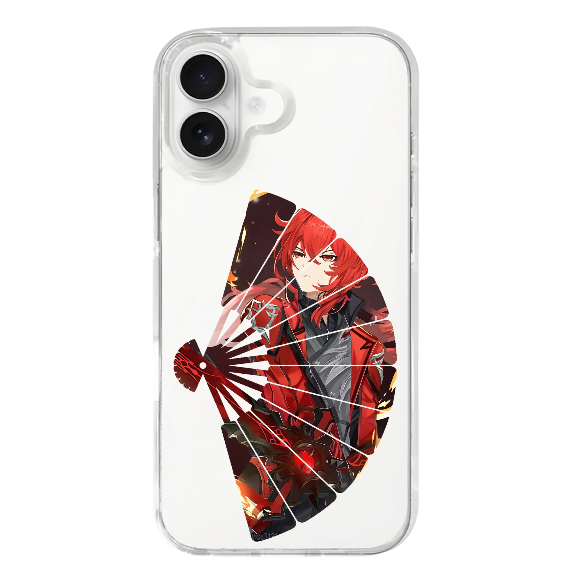 原 神 グッズ ディルック - iPhone 17シリーズ 透明スマホケース – 薄型・耐衝撃・精密フィット保護カバー